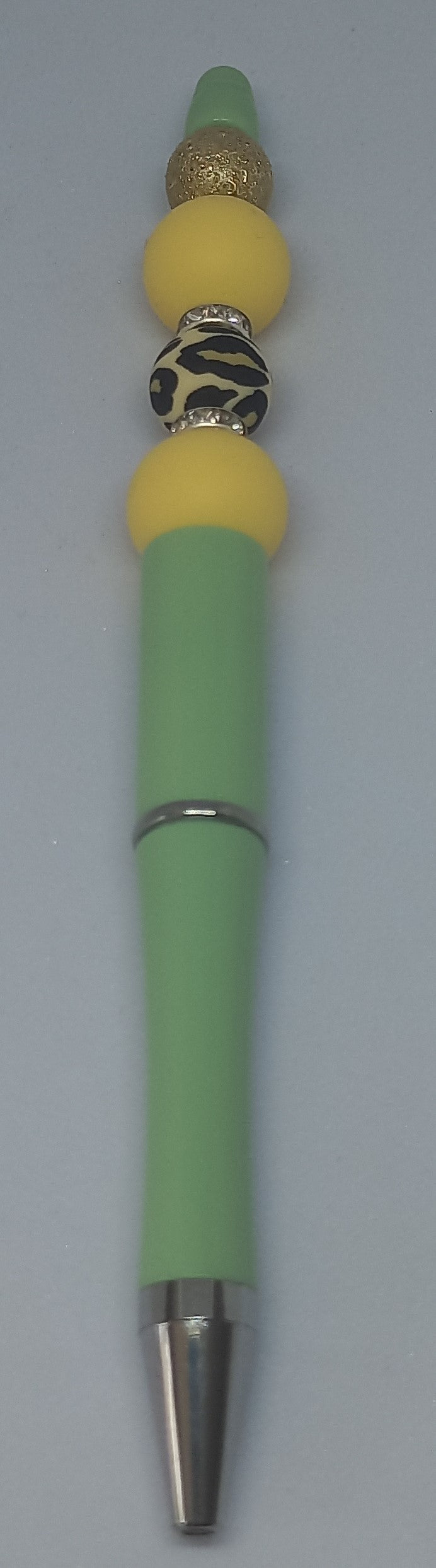 Mint Green Beaded Pen