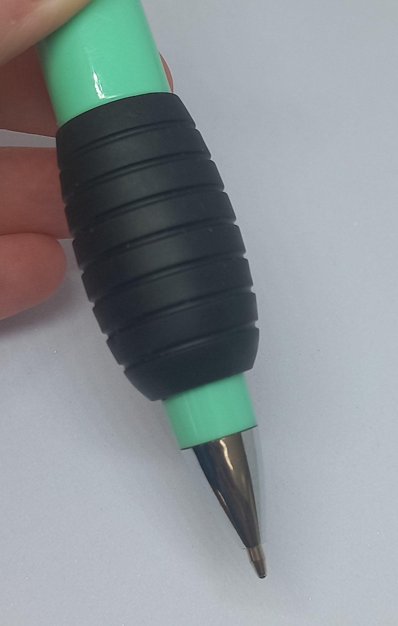 Mint Green Chunky Beaded Pen