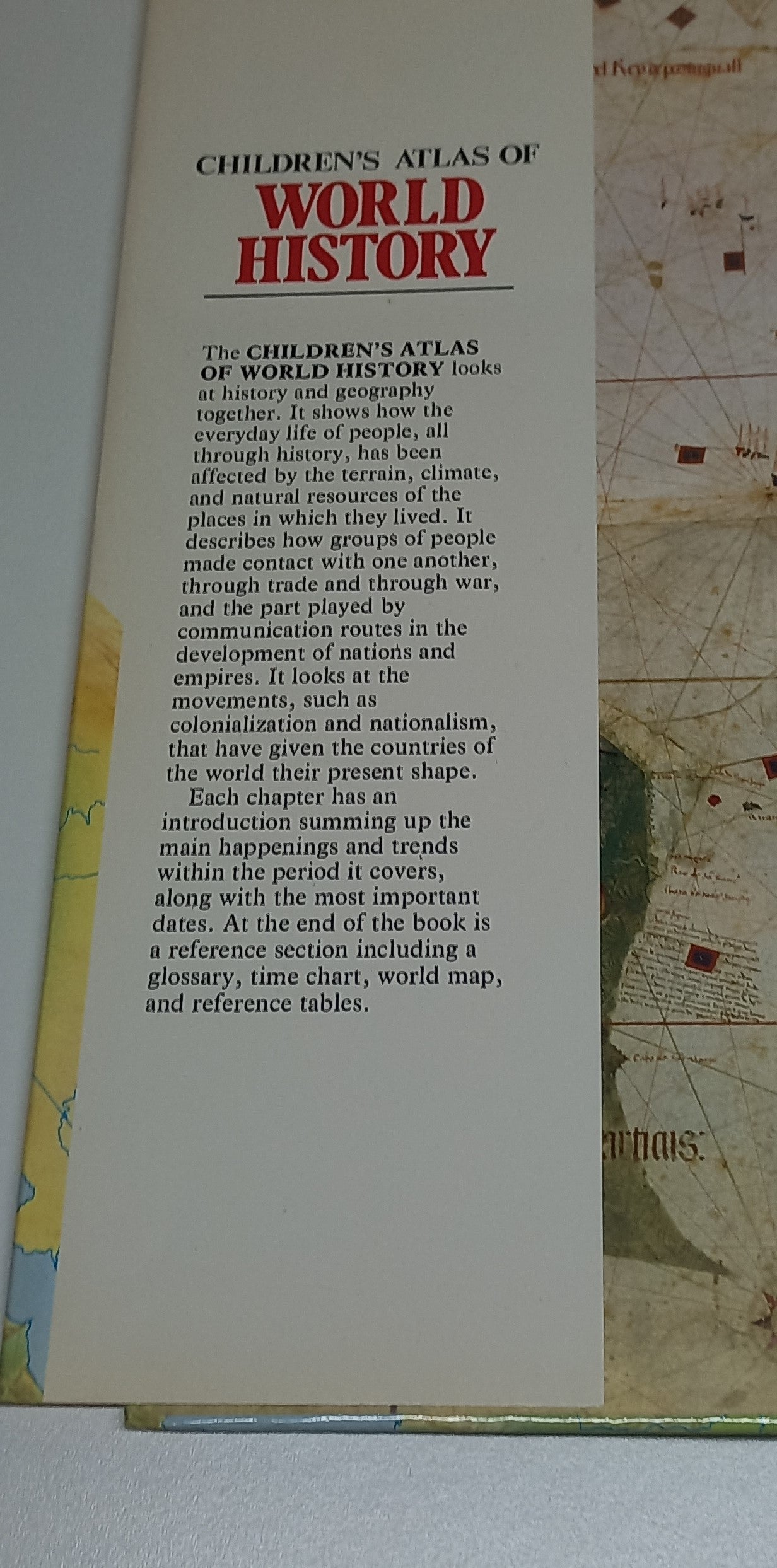 Children's Atlas of World History by Ward Lock
