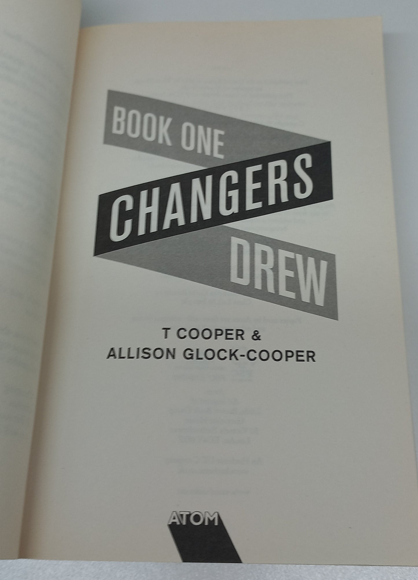 Changers (Drew) by T. Cooper & Allison Glock-Cooper (Changers #1)
