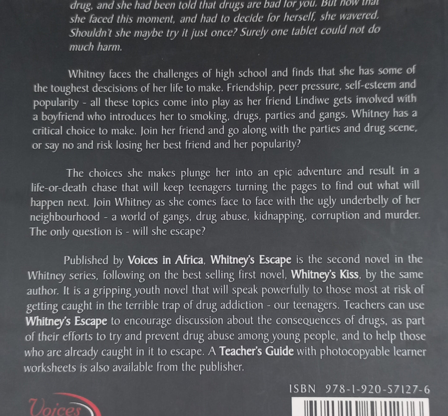 Whitney's Escape by Onne Vegter