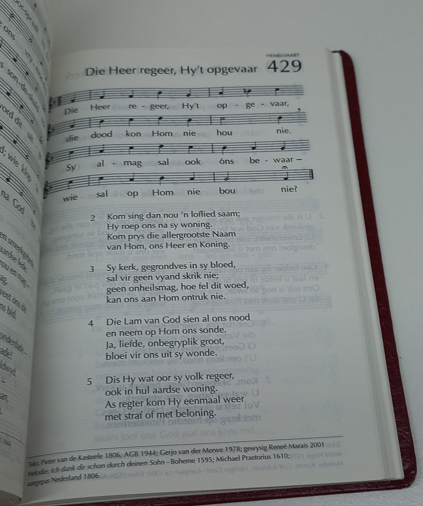 Liedboek Van Die Kerk