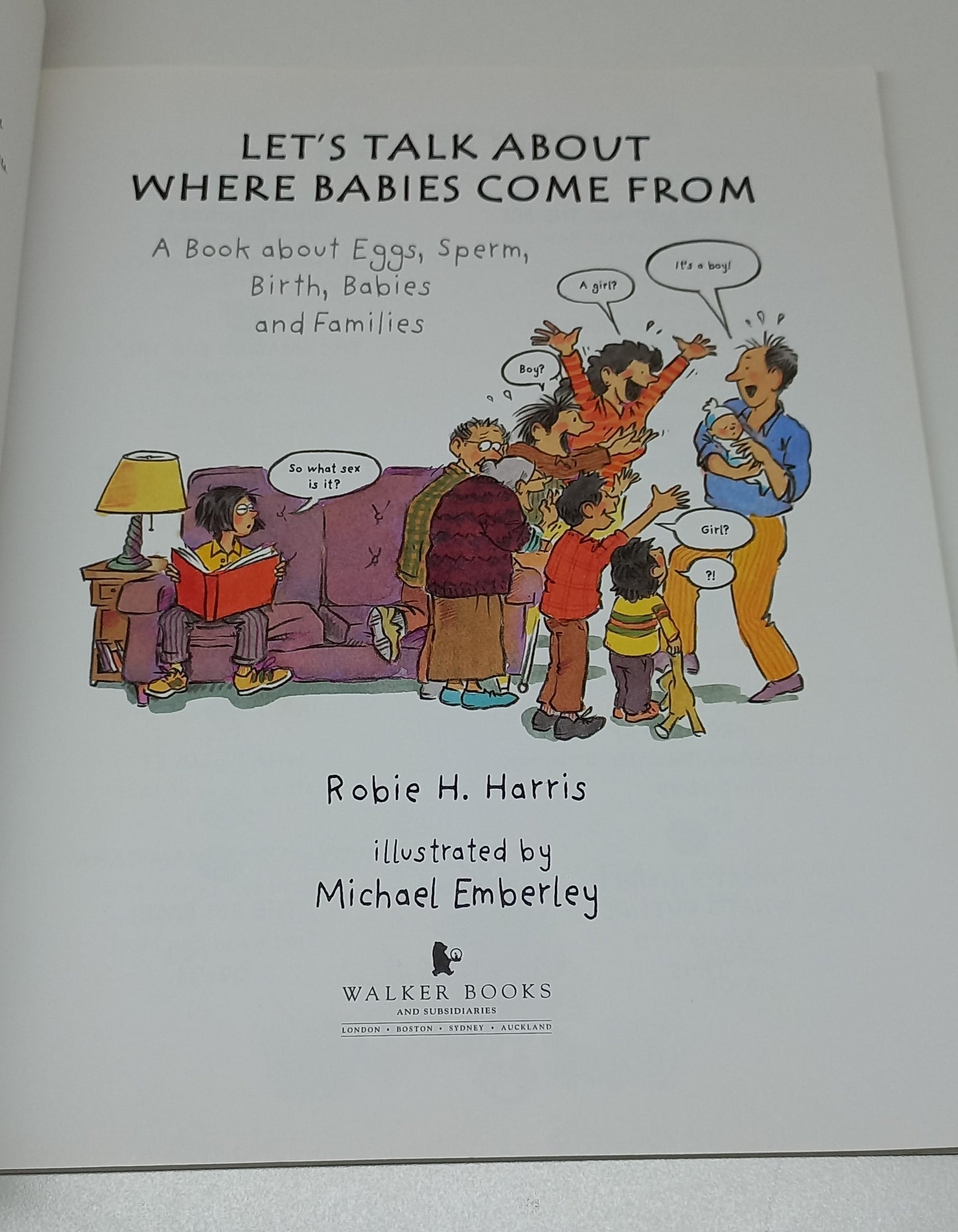 Let's Talk About Where Babies Come From by Robie H. Harris