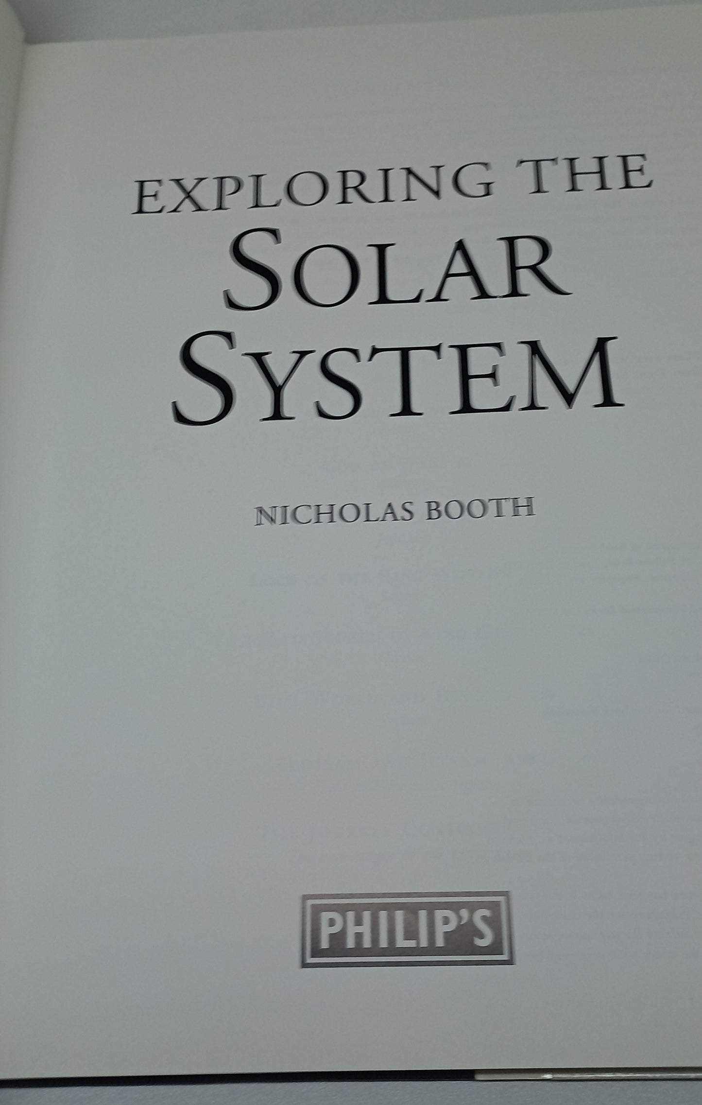 Exploring the Solar System by Nicholas Booth (1995)