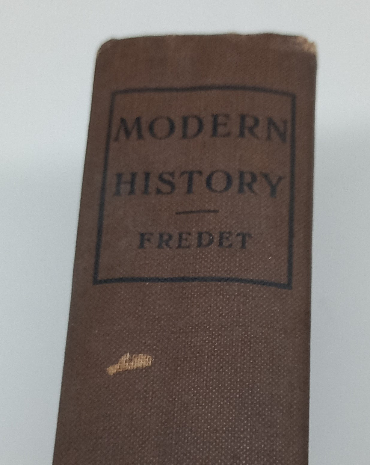 Modern History by Dr P. Fredet
