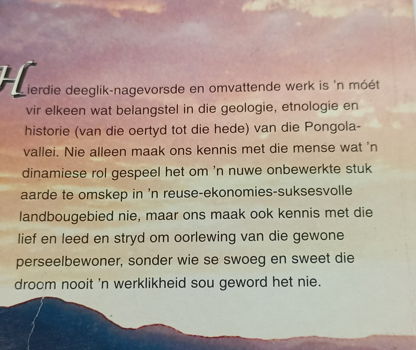 Die Pongola-Vallei Juweel Van Kwazulu-Natal