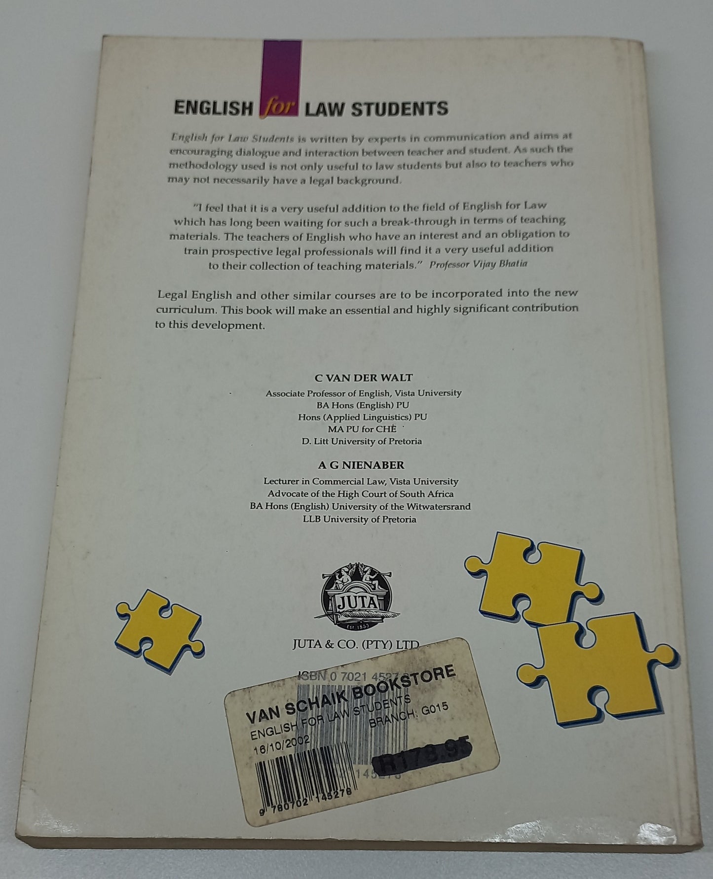 English for Law Students