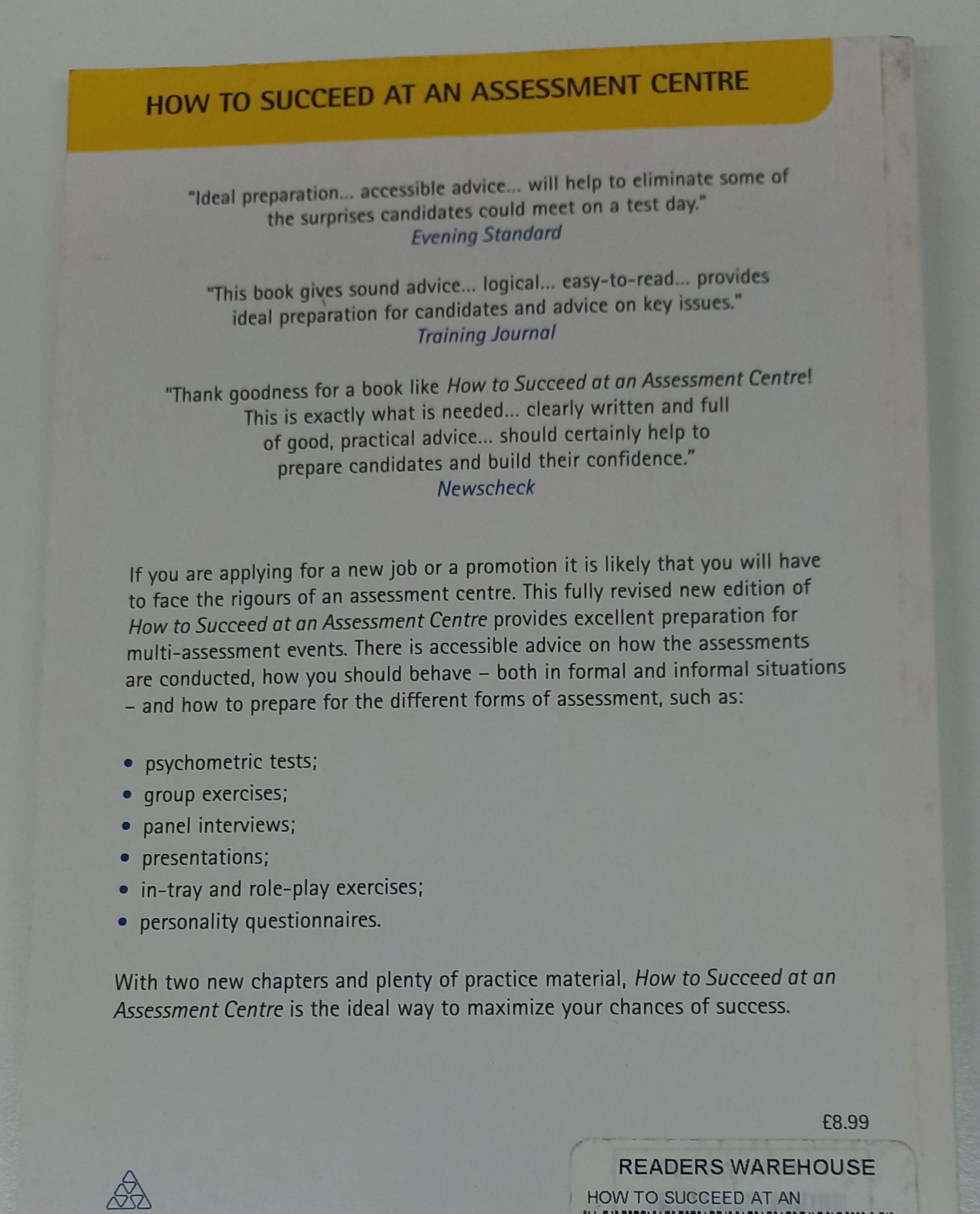 How To Succeed At An Assessment Centre