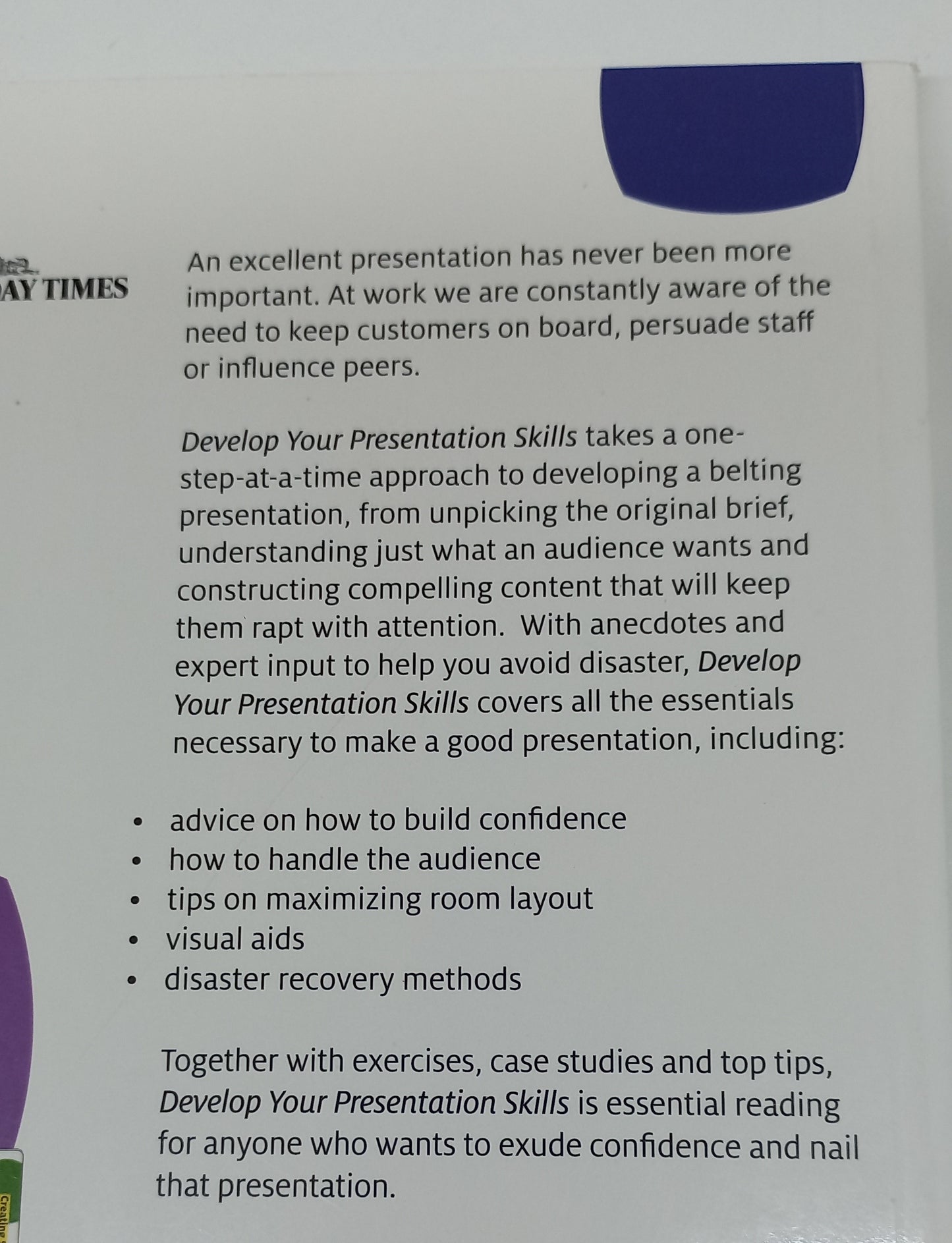 Develop Your Presentation Skills