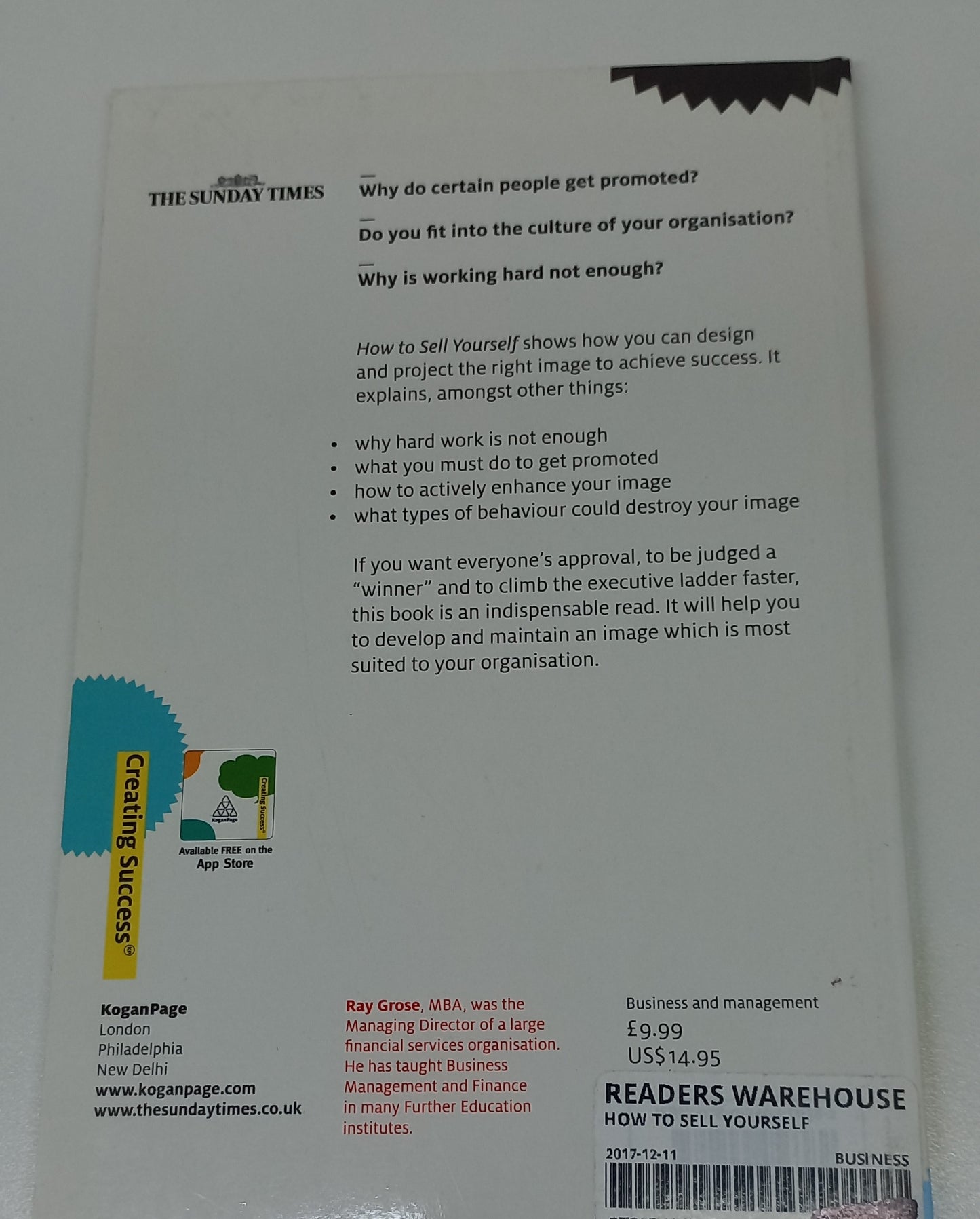 How to Sell Yourself