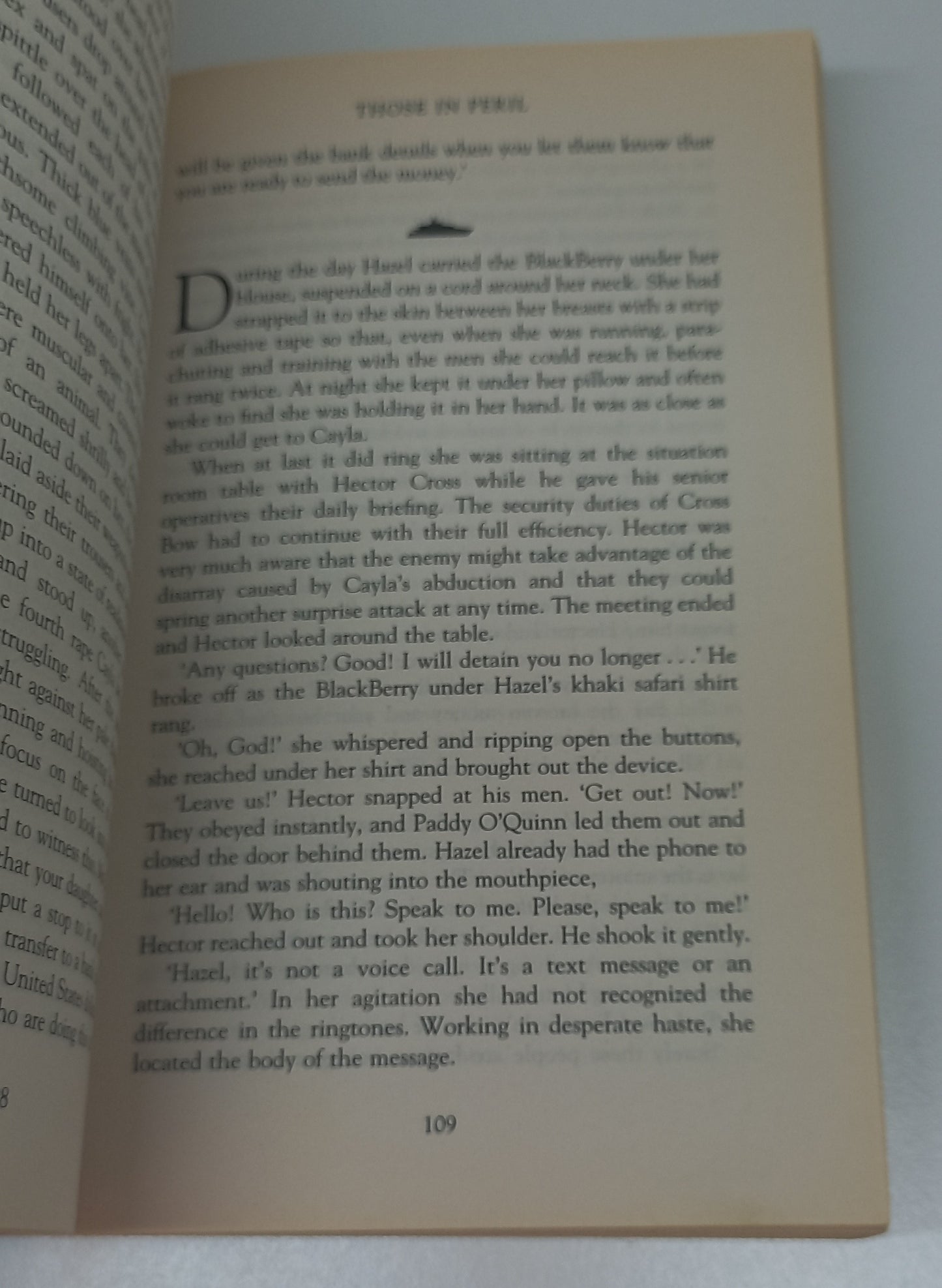 Those in Peril by Wilbur Smith (Hector Cross #1)