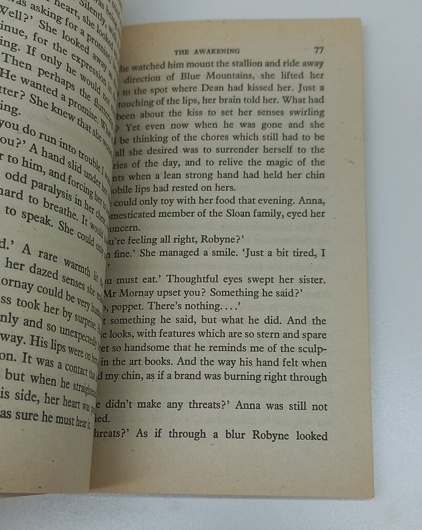 The Awakening by Rosemary Carter Mills & Boon 1979
