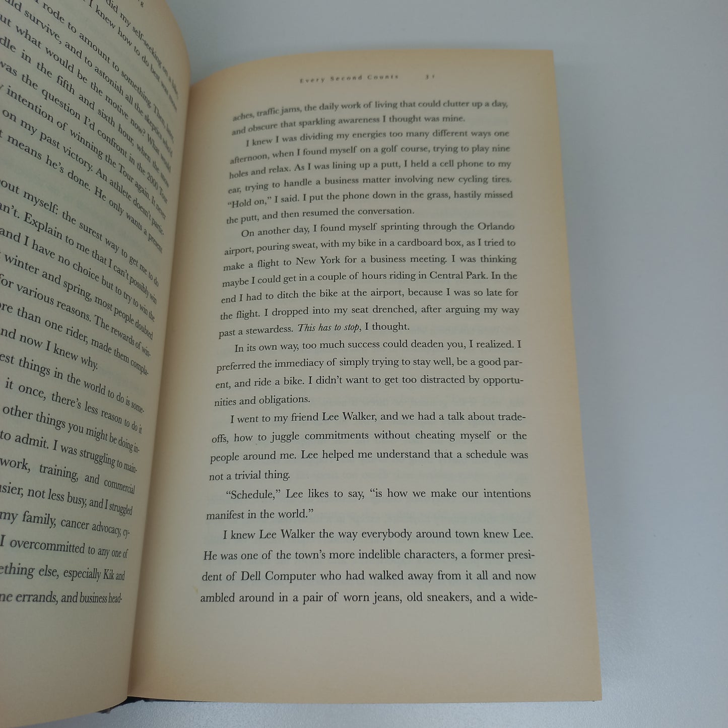 Lance Armstrong Every Second Counts: From Recovery to Victory by Lance Armstrong & Sally Jenkins