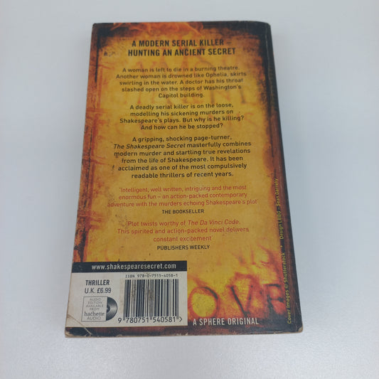 The Shakespeare Secret by J.L. Carrell (Kate Stanley #1)