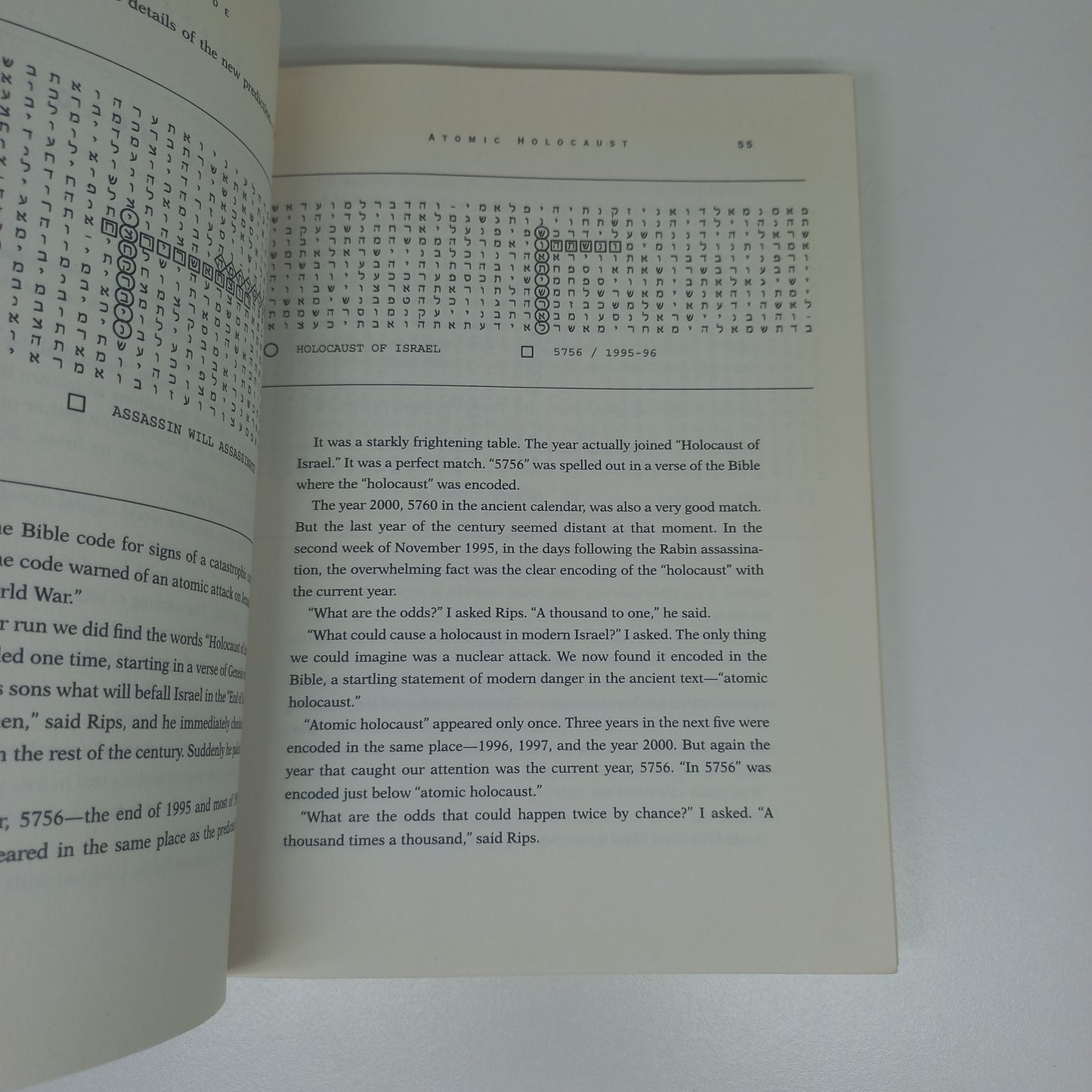 The Bible Code by Michael Drosnin (The Bible Code #1)