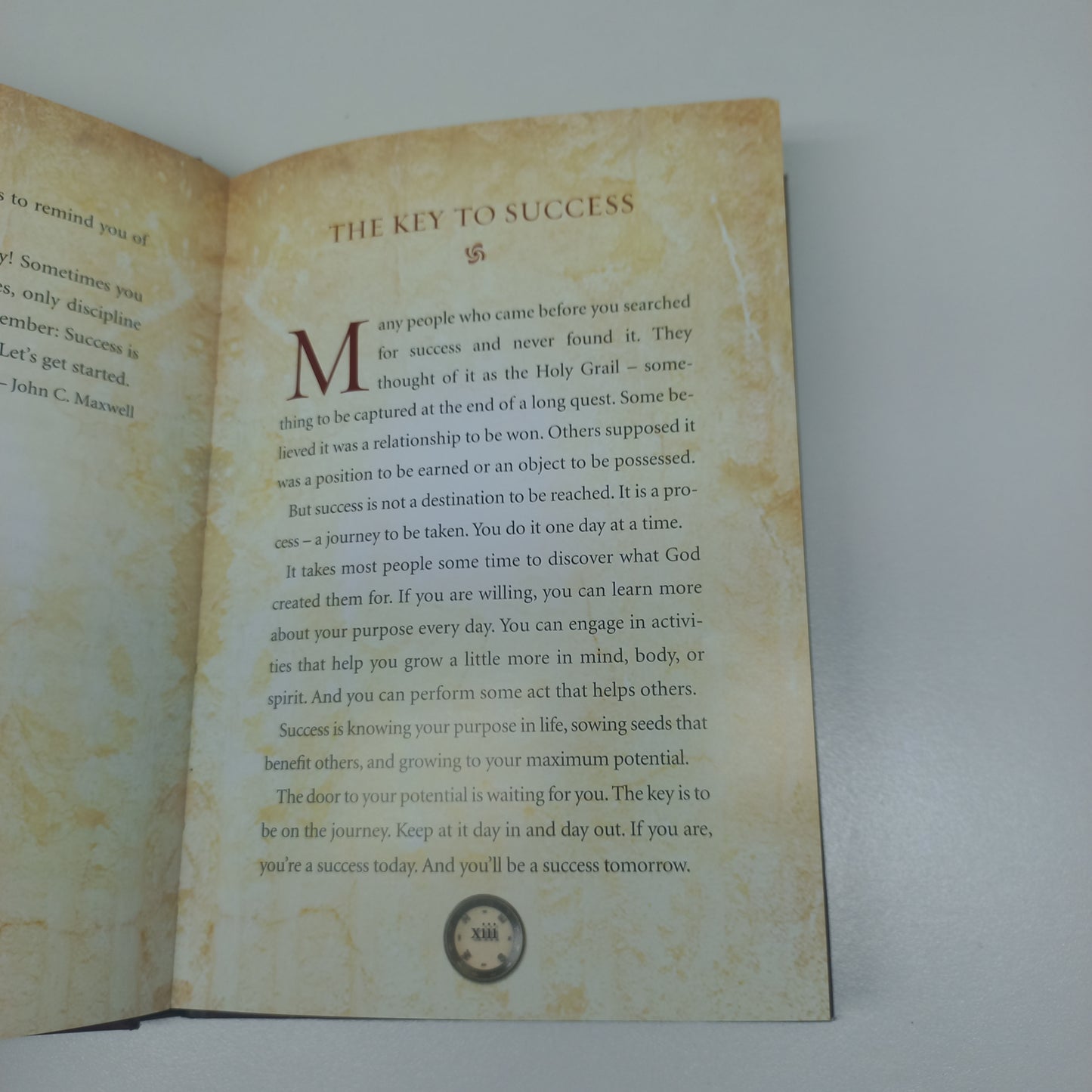Success: One Day at a Time by John C. Maxwell
