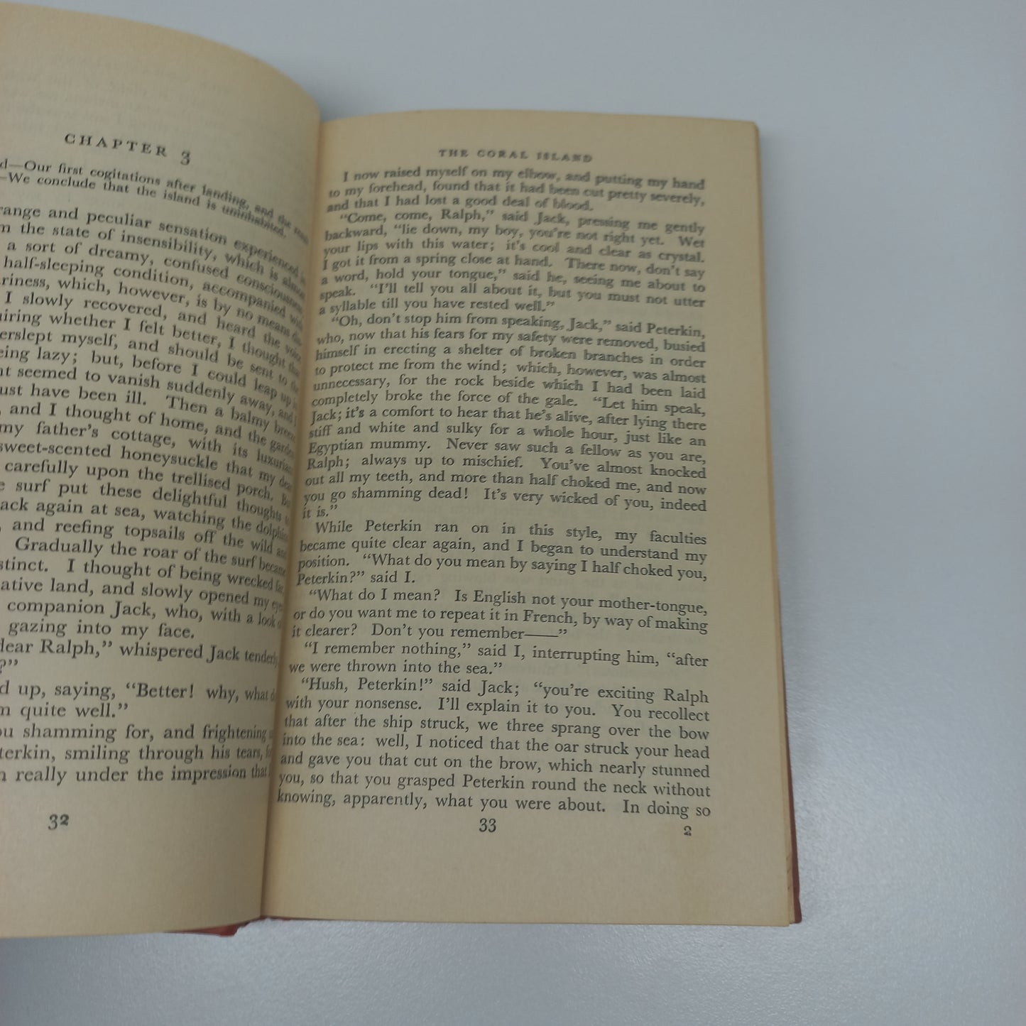 The Coral Island by R.M. Ballantyne