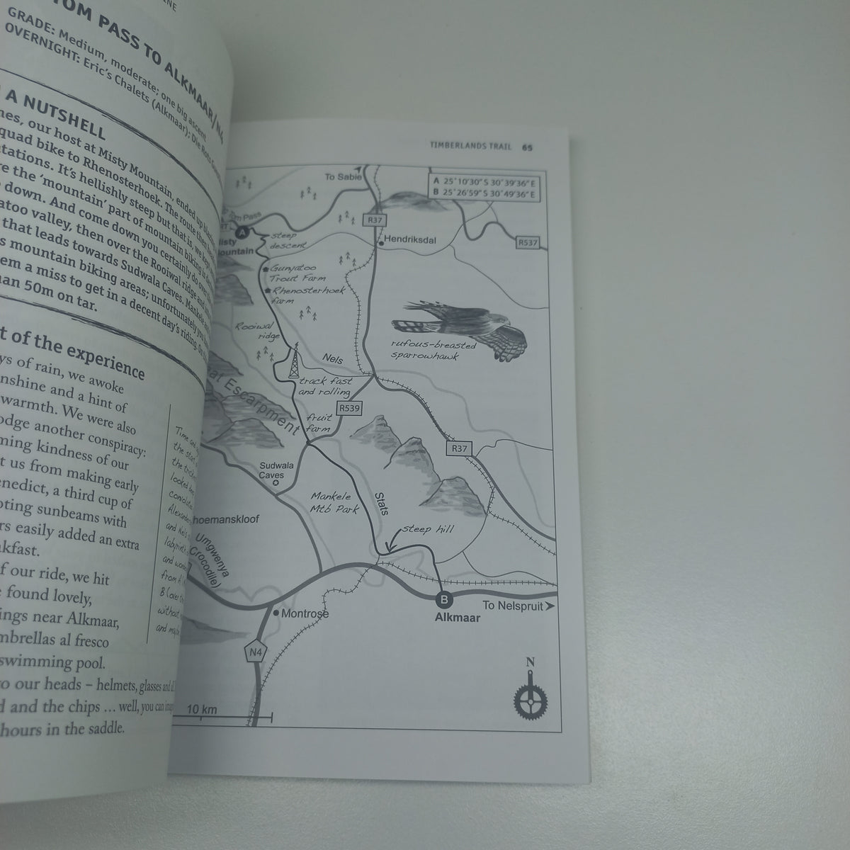 Riding the Dragon's Spine: Beit Bridge to Cape Town 58 Routes & Maps by David Bristow & Steve Thomas