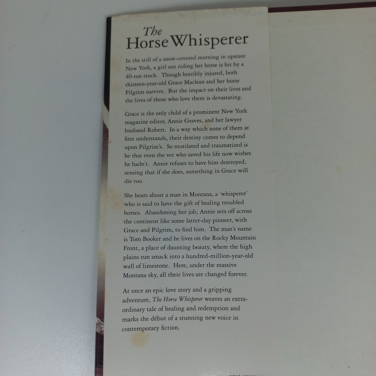The Horse Whisperer by Nicholas Evans
