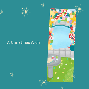 Christmas by the Pool Traditional Bookmarks