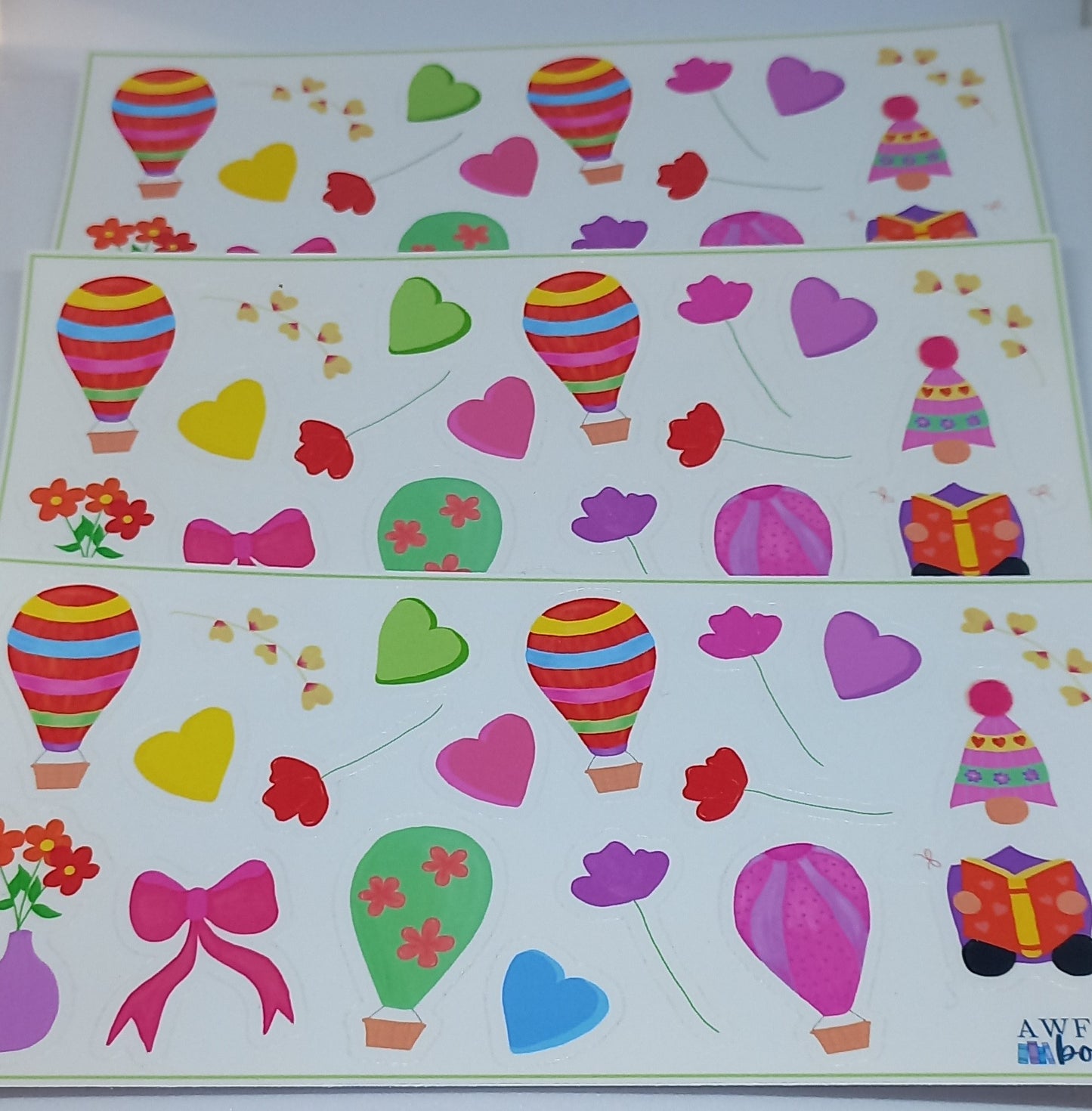 Love in the Air Sticker Sheet