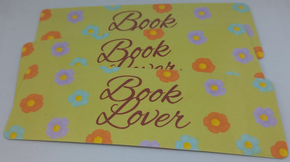 Flowers and Bookstacks Stationery Set