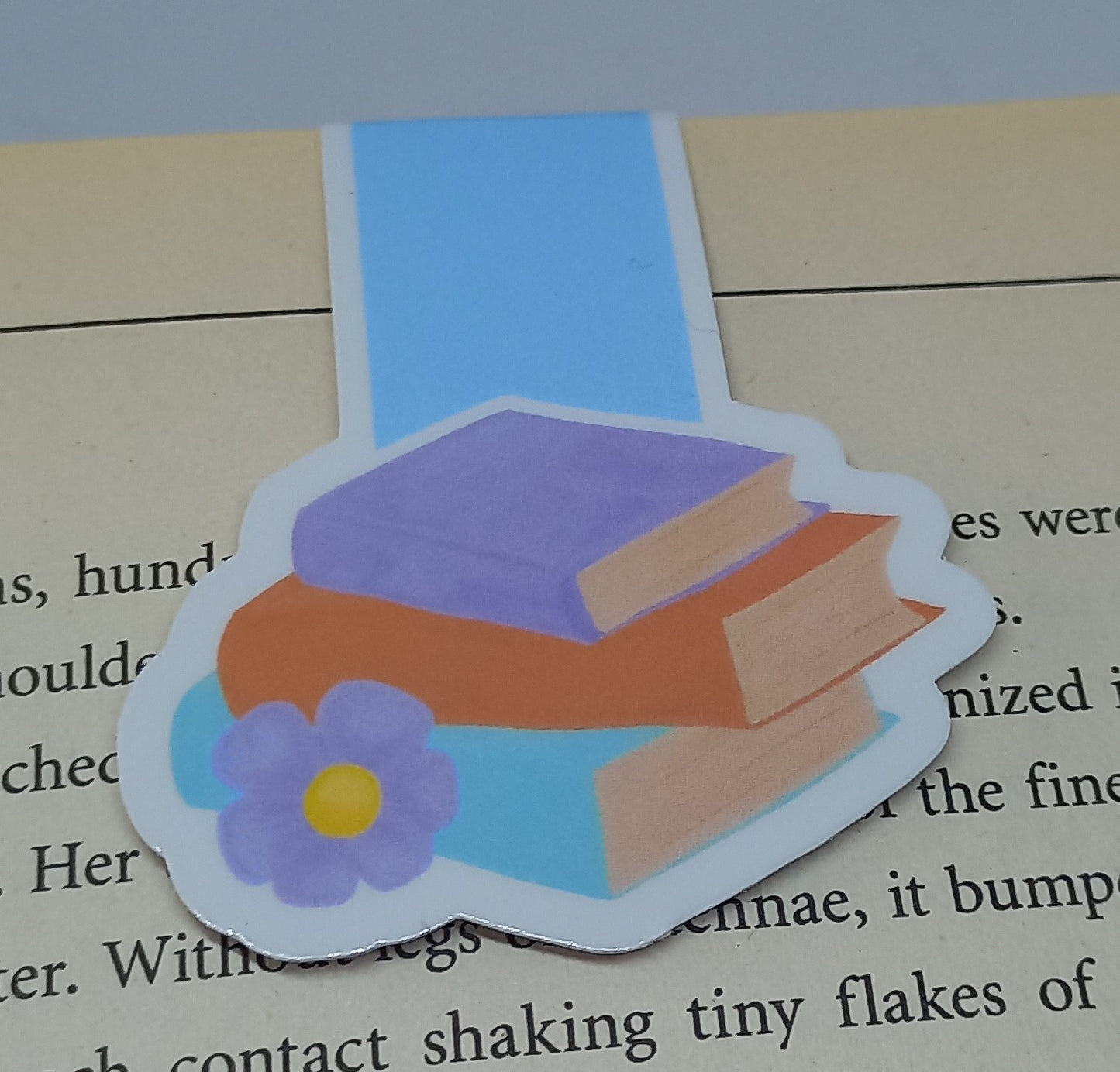 Flowers and Bookstacks Stationery Set