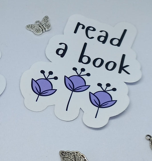 Read a Book Sticker