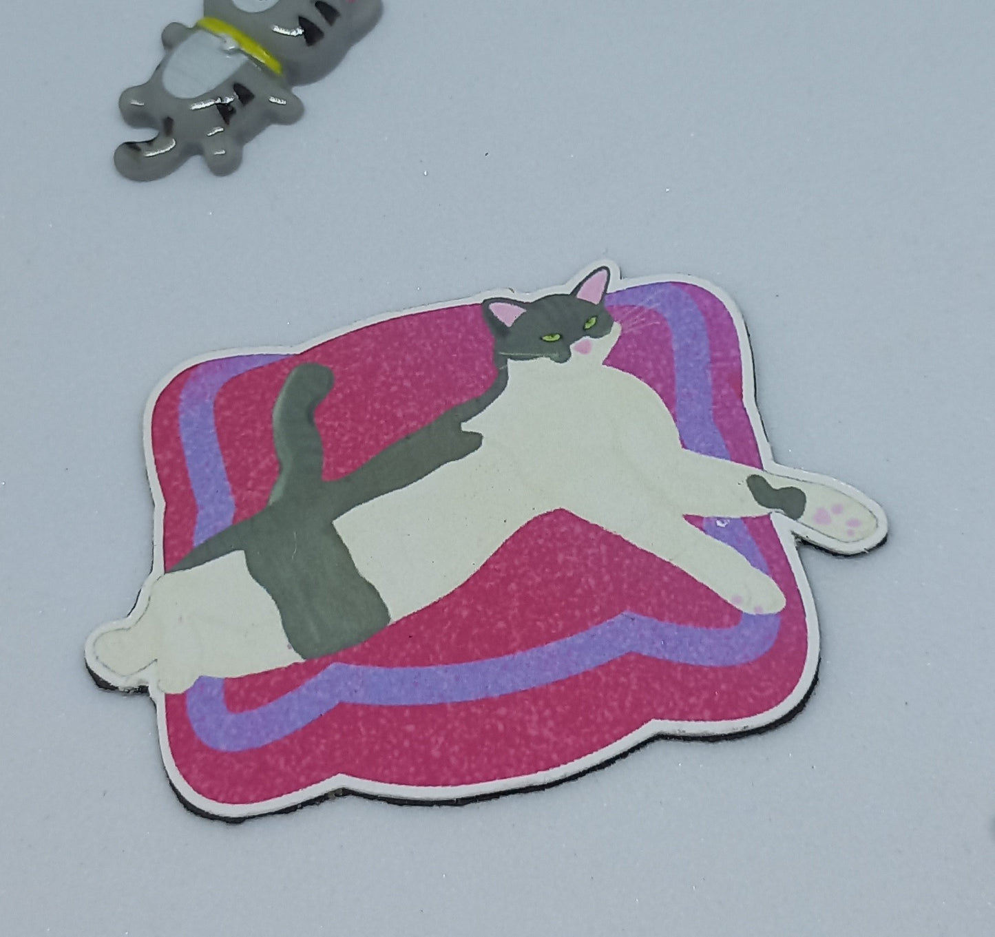 Lazy Cat Fridge Magnet