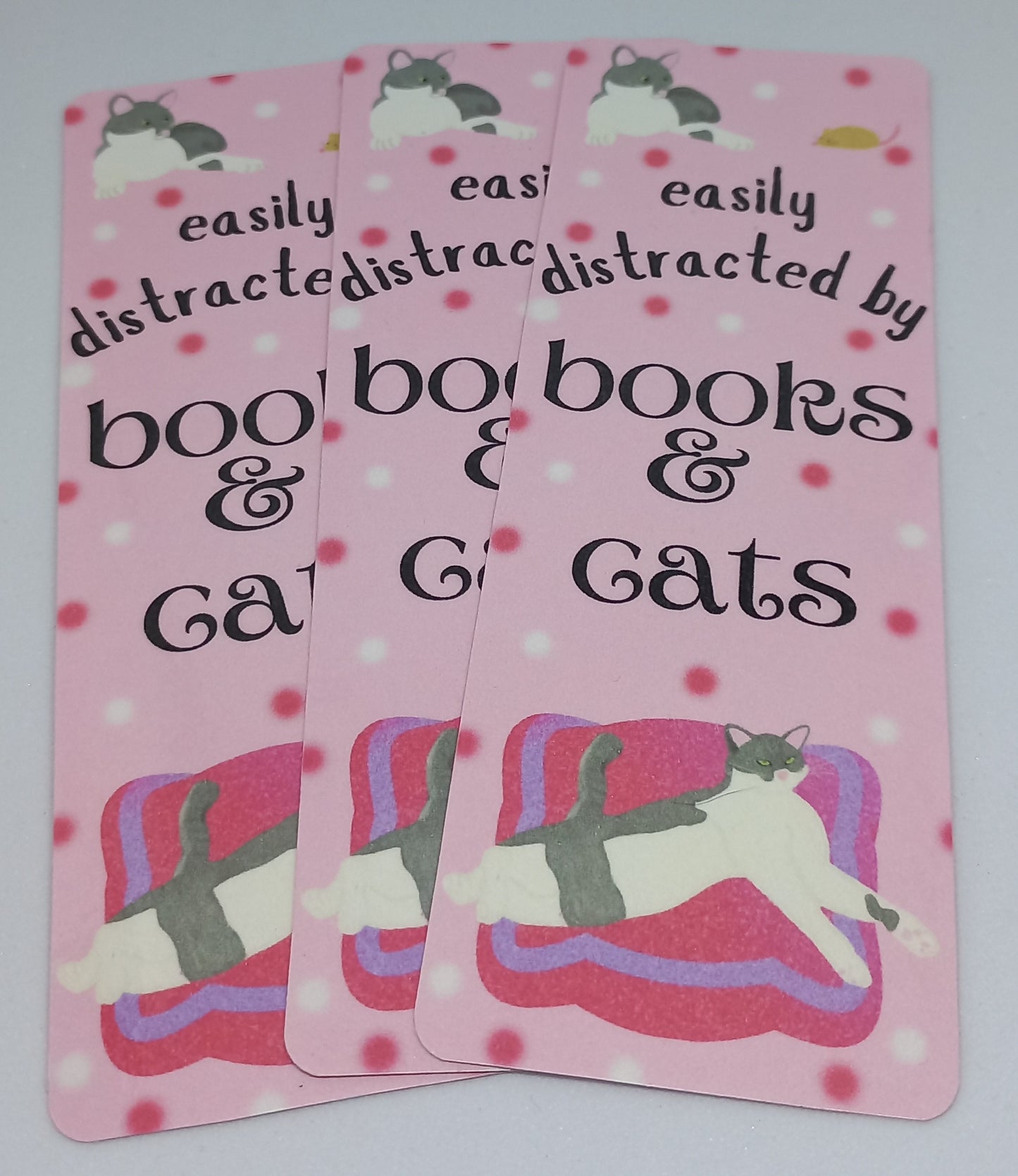 Reading Cats Traditional Bookmarks
