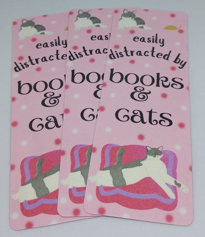 Reading Cats Traditional Bookmarks