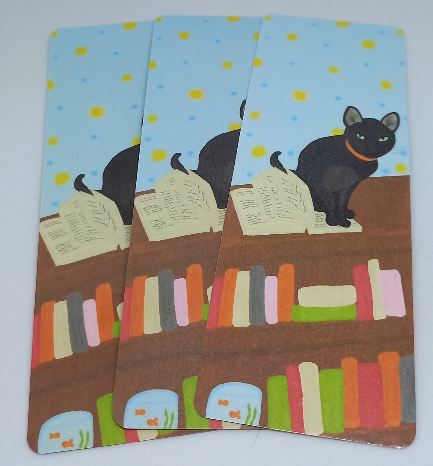 Reading Cats Traditional Bookmarks
