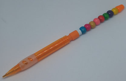 Orange Beaded Pencil