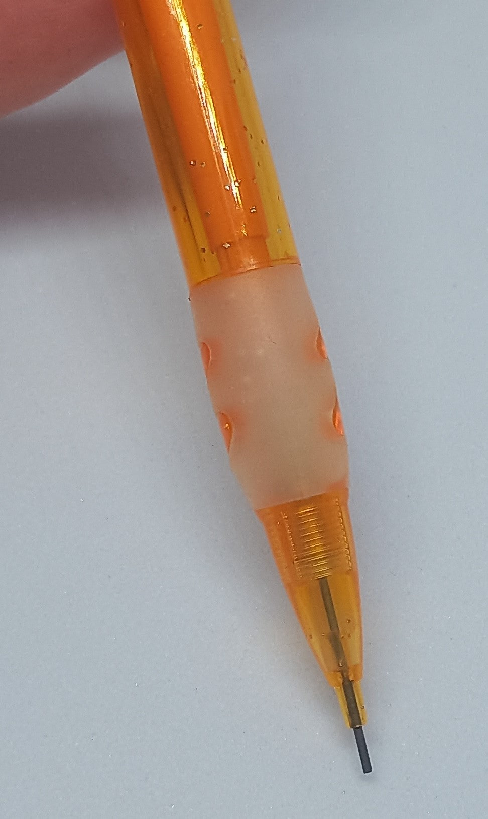 Orange Beaded Pencil