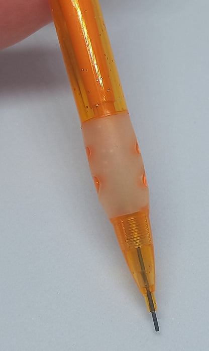 Orange Beaded Pencil