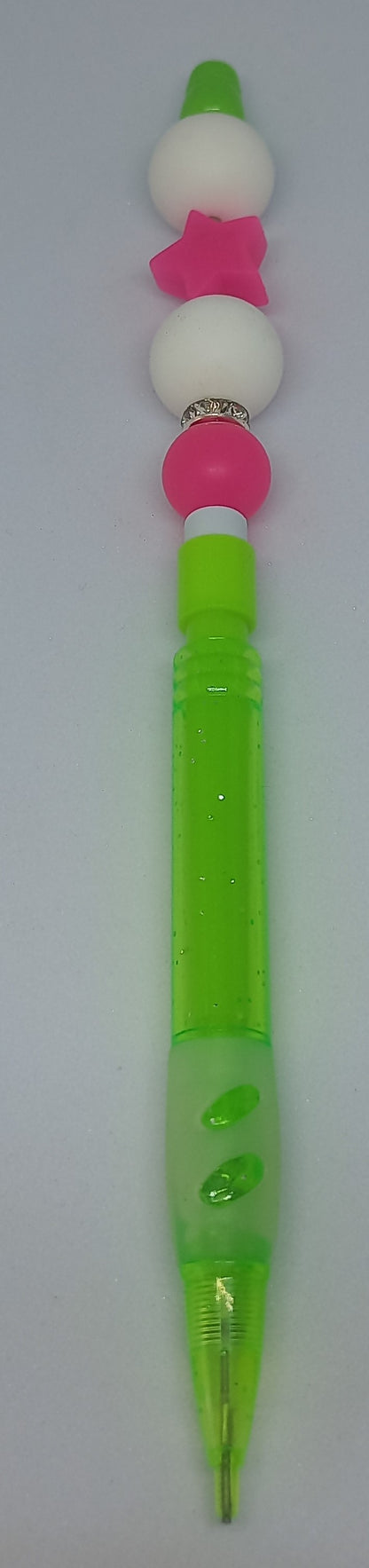 Green Beaded Pencil