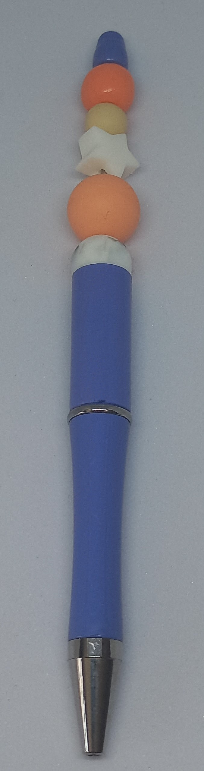 Purple Beaded Pen