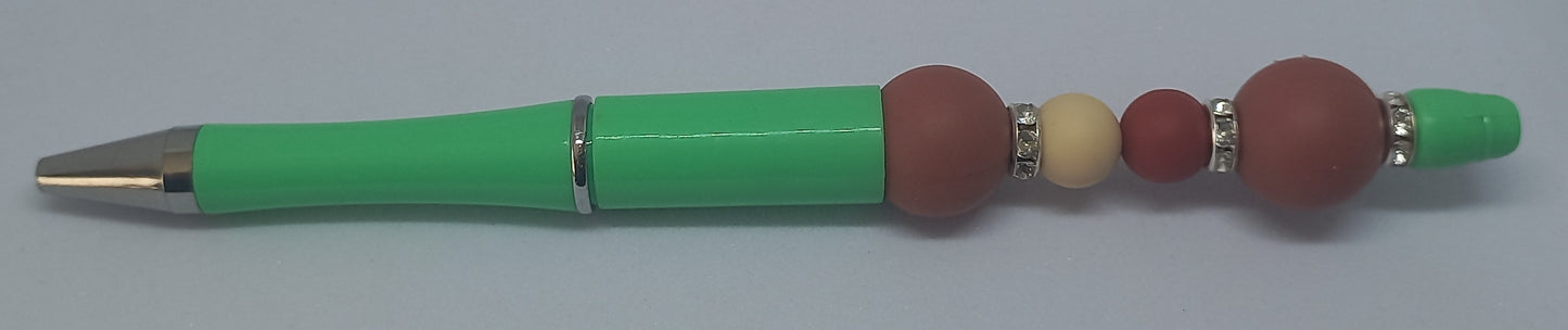 Light Green Beaded Pen