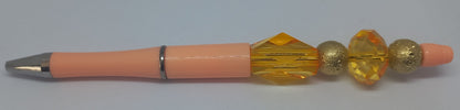 Blush Beaded Pen