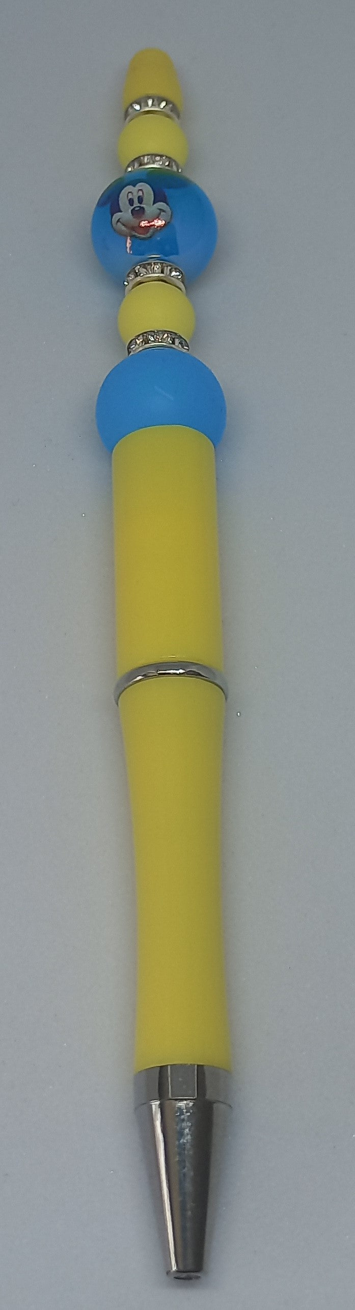 Yellow Beaded Pen
