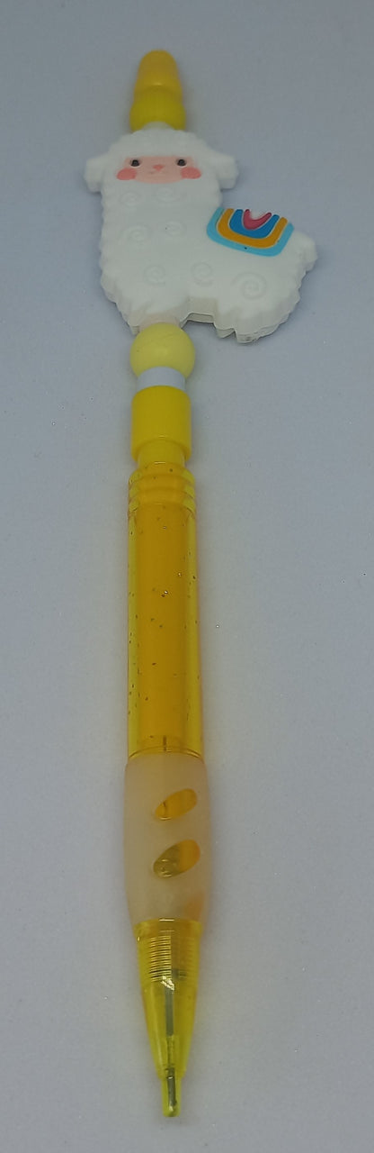 Yellow Beaded Pencil