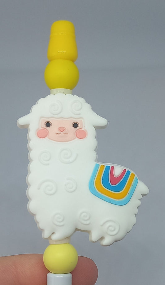 Yellow Beaded Pencil