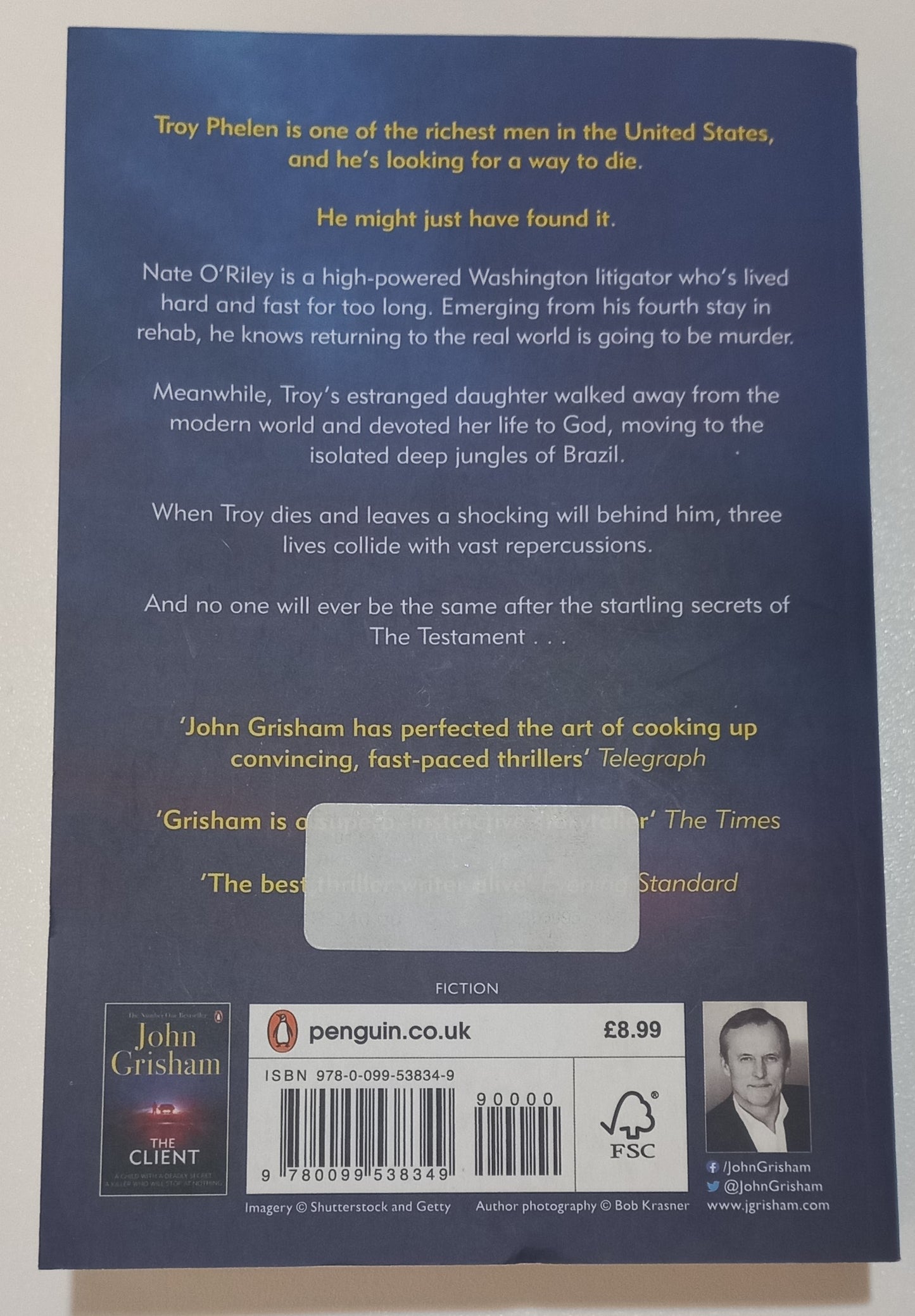 The Testament by John Grisham