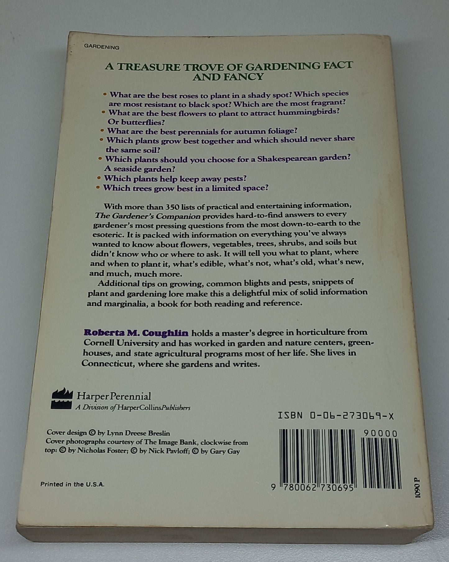 Gardener's Companion by Roberta M. Coughlin