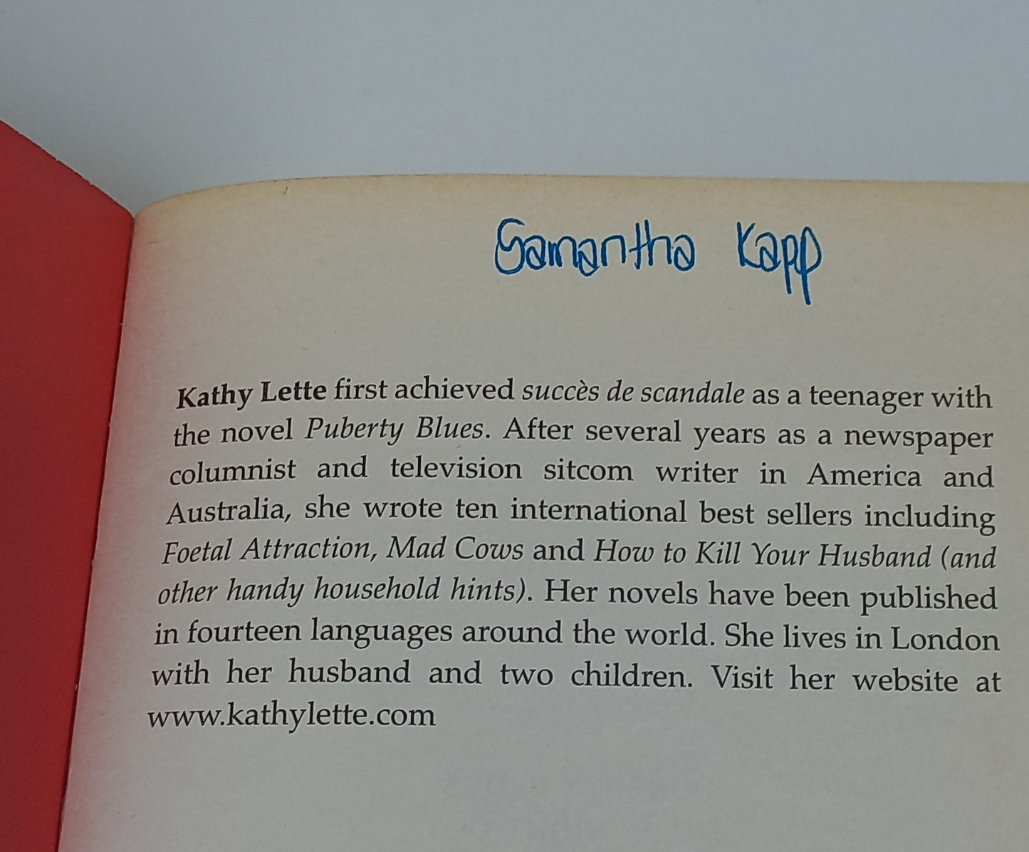 To Love, Honour and Betray: Till Divorce Us Do Part by Kathy Lee