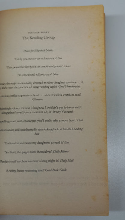 The Reading Group by Elizabeth Noble