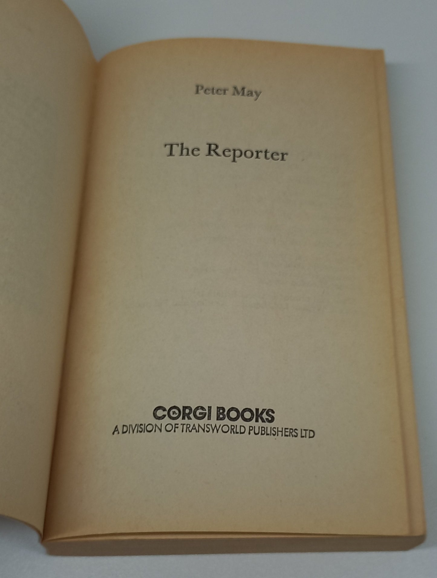 The Reporter by Peter May
