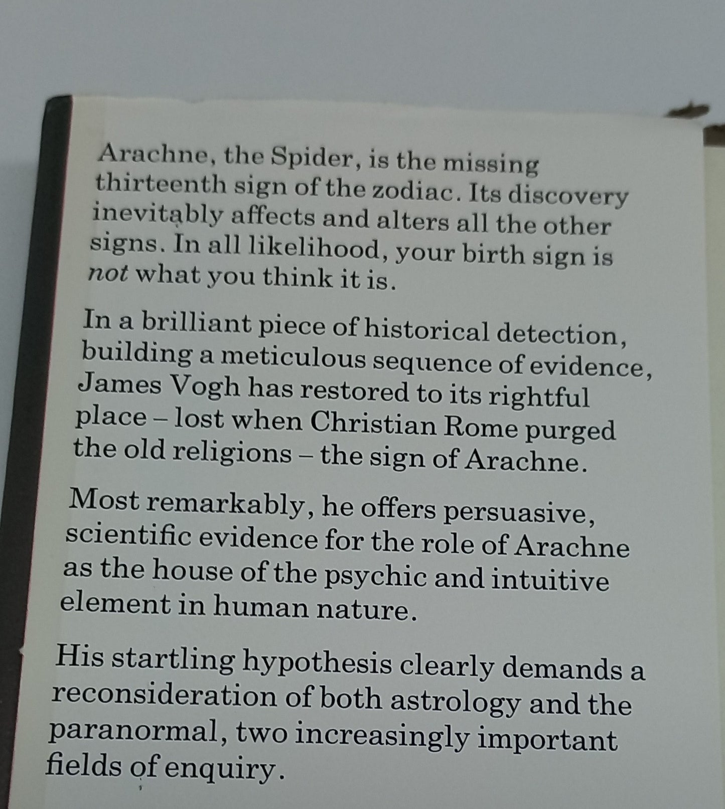 Arachne Rising by James Vogh