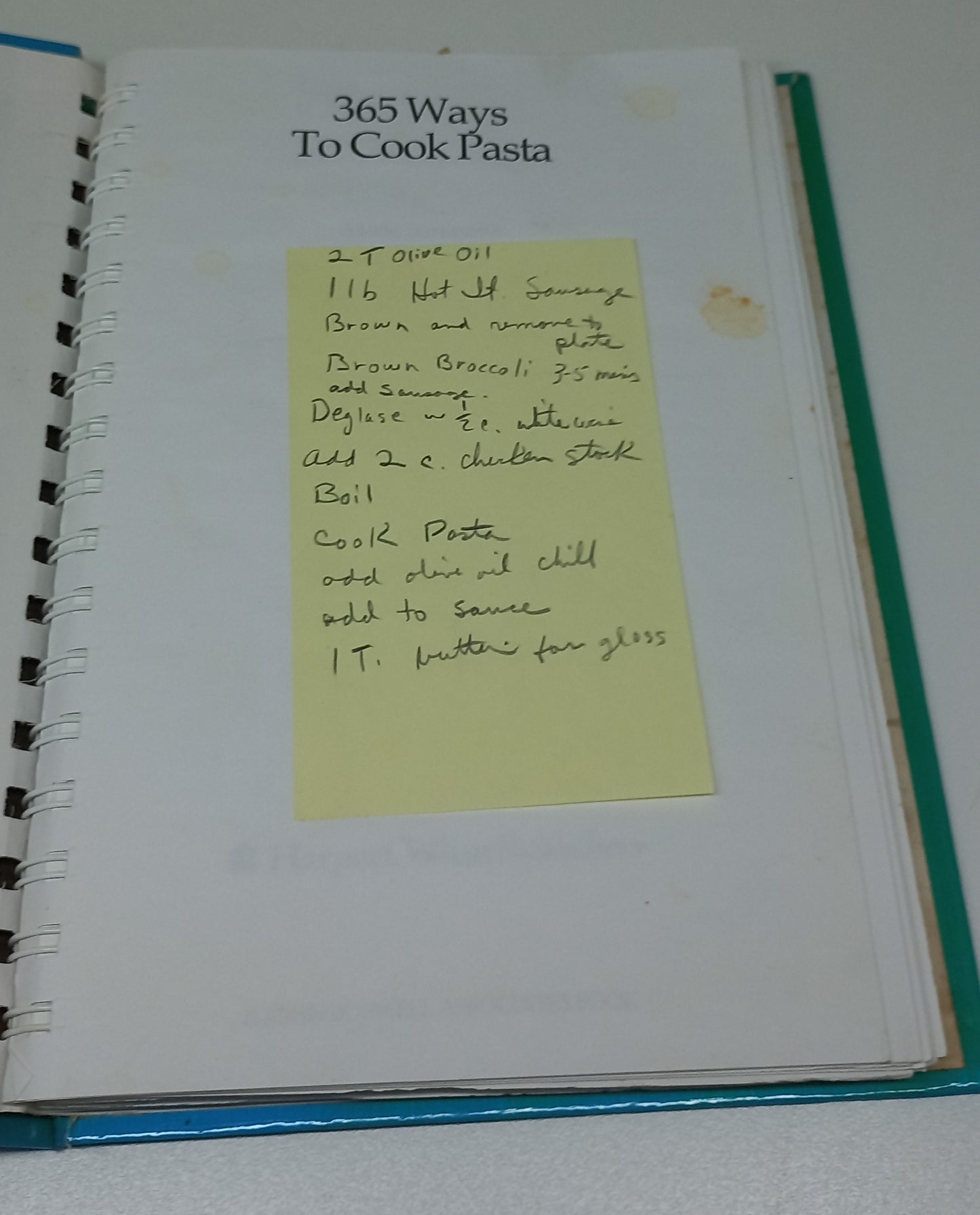 365 Ways to Cook Pasta by Marie Simmons