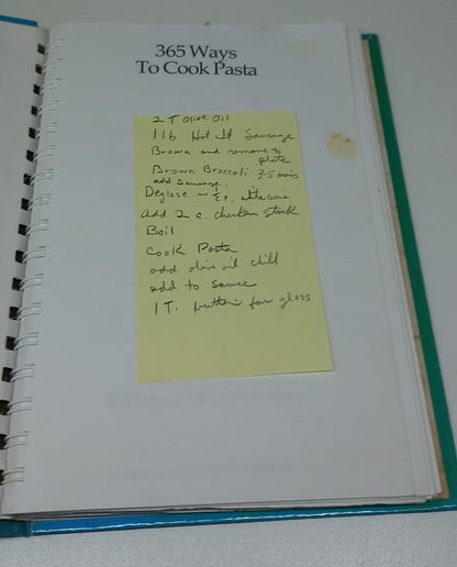 365 Ways to Cook Pasta by Marie Simmons